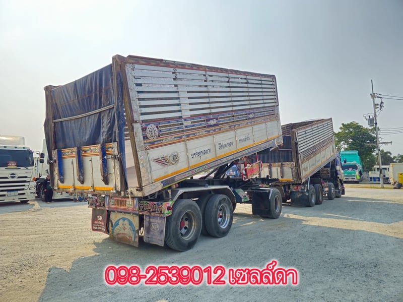 สิบสองล้อดั้มพ์ ISUZU FYH 360 แรง ปี 2555(0856,0857)