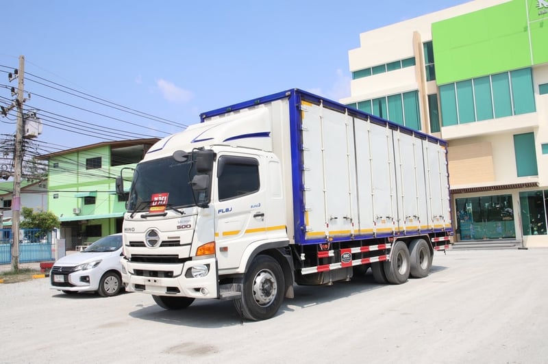 สิบล้อตู้สิบบาน HINO FL8J 260 แรง ปี 2566 (1698)