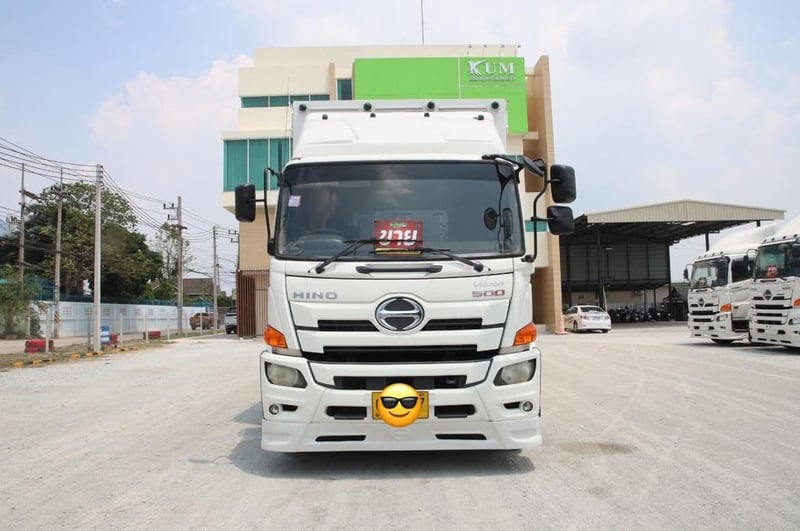 👉สิบล้อตู้สิบบาน HINO FL8J 260 แรง ปี 2561 (2717)