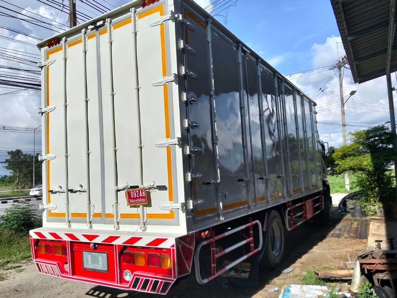 🔥หกล้อตู้สิบบาน ISUZU FTR 240 แรง ปี 2561(0510)