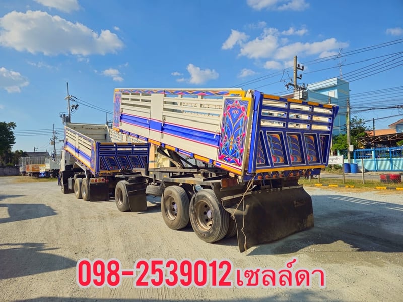 📌สิบล้อดั้มพ์ Hino FM2P 380 ปี 2561(8844,8845)