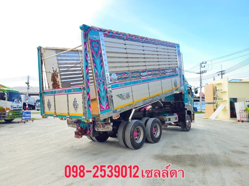 🔥vาย 2,520,000 บาท สิบล้อดั้มพ์  ISUZU FXZ 360 แรง ปี 2566(8073)