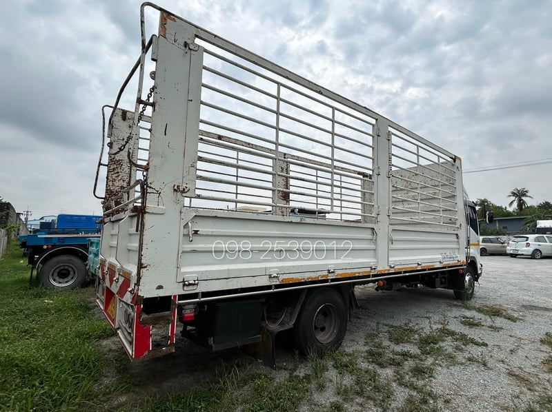 ISUZU FRR 210แรงม้า รถบรรทุก 6ล้อ กระบะคอกสูง ปี2023 เลขไมล์ 110,000 กม.
