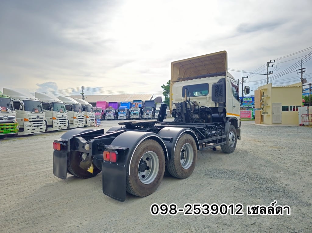 HINO FM 344แรงม้า รถบรรทุก 10ล้อ หัวลาก เฉพาะหัว ปี2013