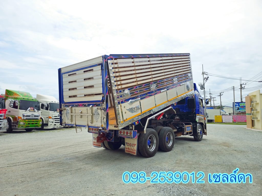 สิบล้อดั้มพ์ กระบะมีเนียม HINO  FM1A 344 แรง ปี 2566(2108)