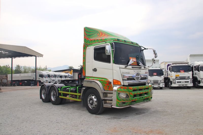 สิบล้อหัวลาก HINO FM2P 380 แรง ปี 2562(7351)
