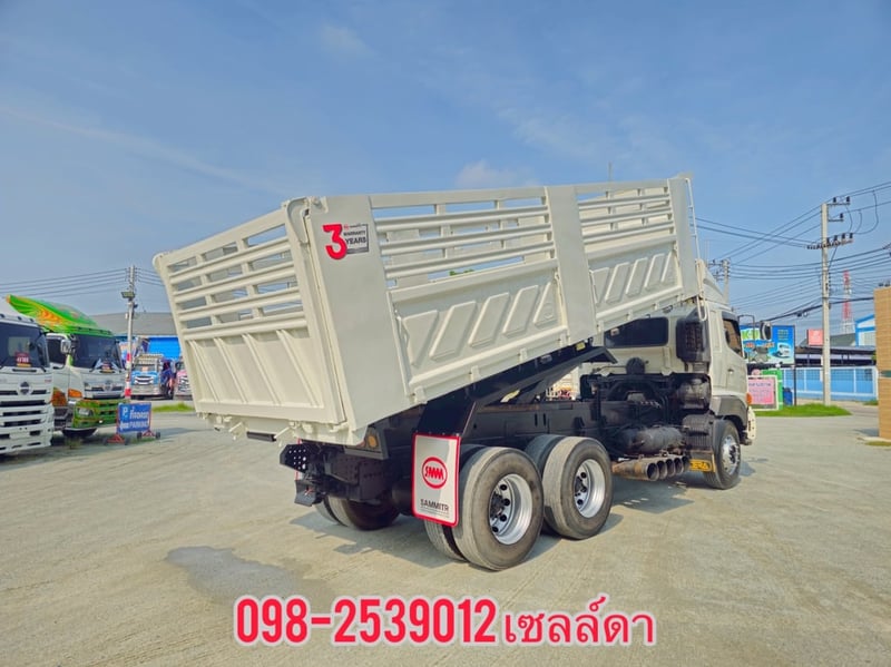 sาคาพิเศษ1,490,000- สิบล้อดั้ม Hino FM1A344 ปี59 (3775)