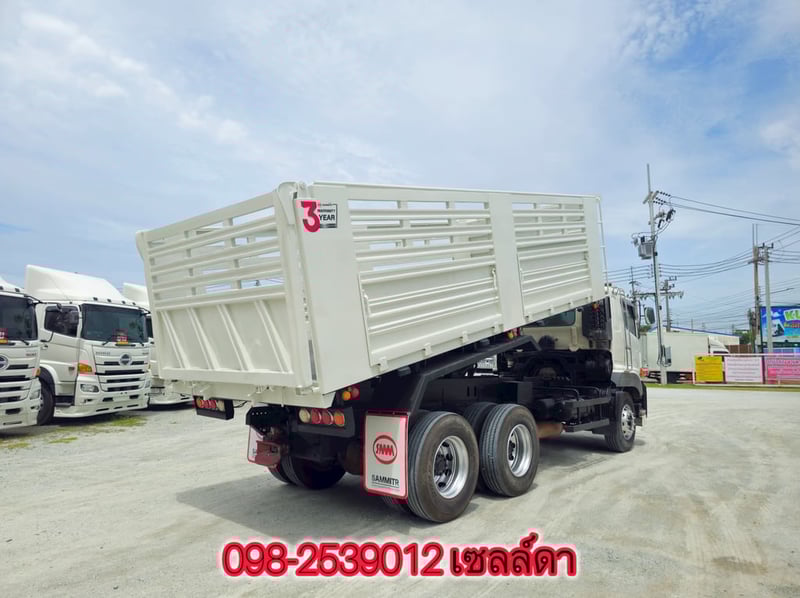 สิบล้อดั้มพ์ HINO FM1A 344 แรง ปี 2566(1506)