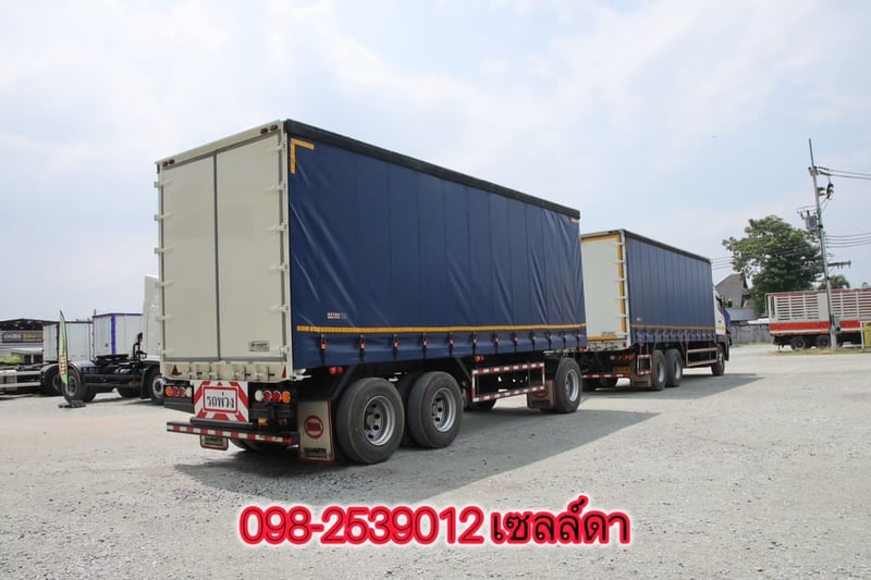สิบล้อตู้ผ้าใบแม่ลูก HINO FL1A 344 แรง ปี 2567 (5506,5507) สิบล้อตู้ผ้าใบแม่ลูก HINO FL1A 344 แรง ปี 2567 (5506,5507)