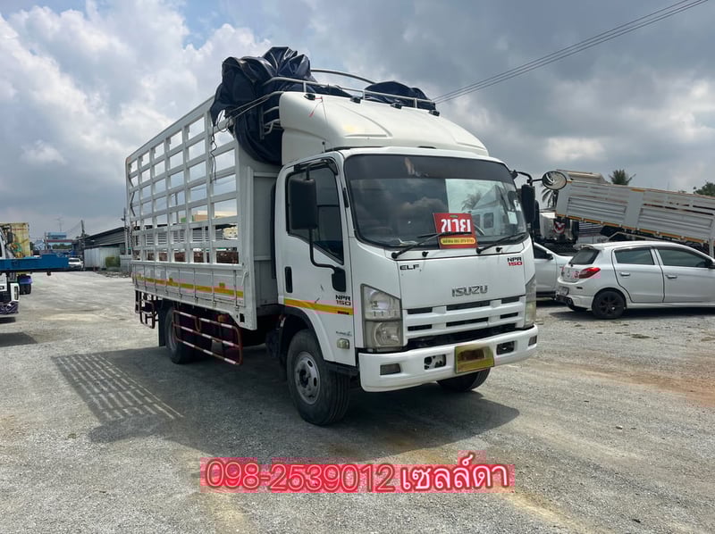 💥Sาคา 460,000 บาท หกล้อคอก ISUZU NPR 150 แรง ปี 2554(0100)