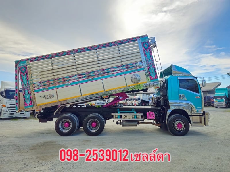  สิบล้อดั้มพ์ ISUZU FXZ 360 แรง ปี 2566 ยาว 6.5 กว้าง 2.55 สูง 2.35 (8073)