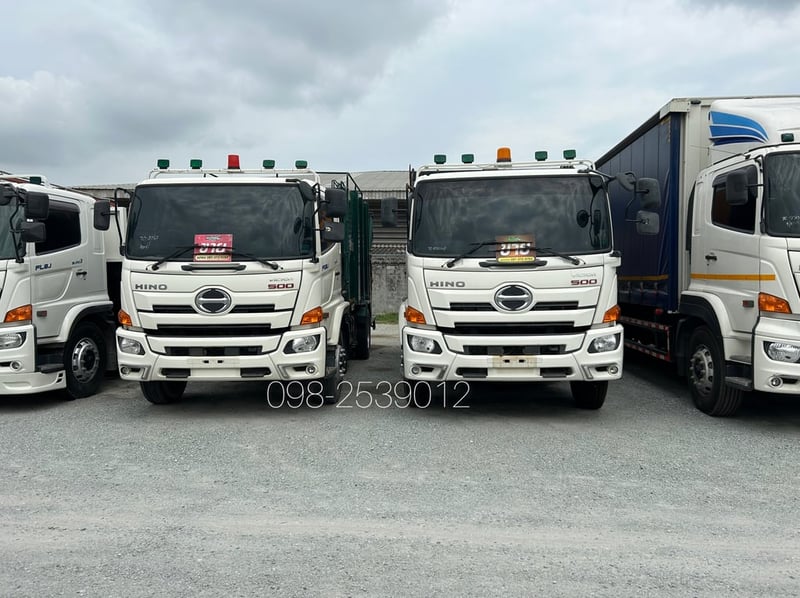 หกล้อรถขยะ Hino FG8J 240 ปี66 (4084,4039)