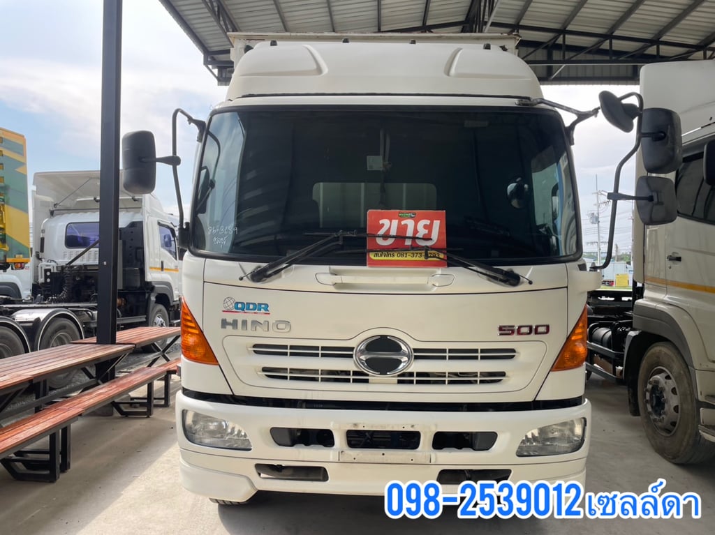🔥หกล้อตู้สิบบาน  HINO FG8J 212 แรง ปี 2555(3689)
