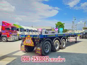 หางพื้นเรียบ สามเพลา อู่ WAFA ปี 2565(5439)