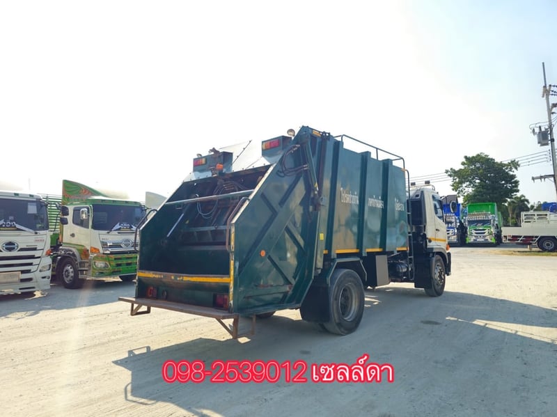 👉 หกล้อบรรทุกขยะ 🚨 HINO FG8J 240 แรง ปี 2566 (4084)