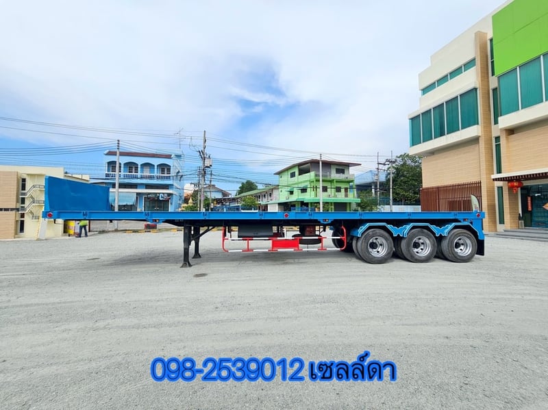 👉 หางพื้นเรียบ สามเพลา อู่ ST ปี 2558 (8932)