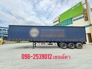 หางตู้ผ้าใบ สามเพลา อู่สามมิตร ปี 2565(0160)