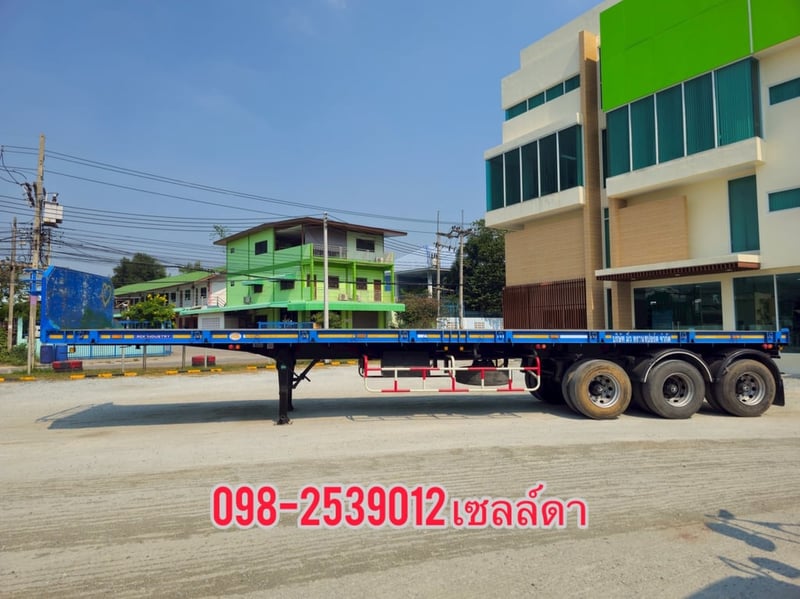 หางพื้นเรียบ สามเพลา อู่ RCK ปี 2565(5249)