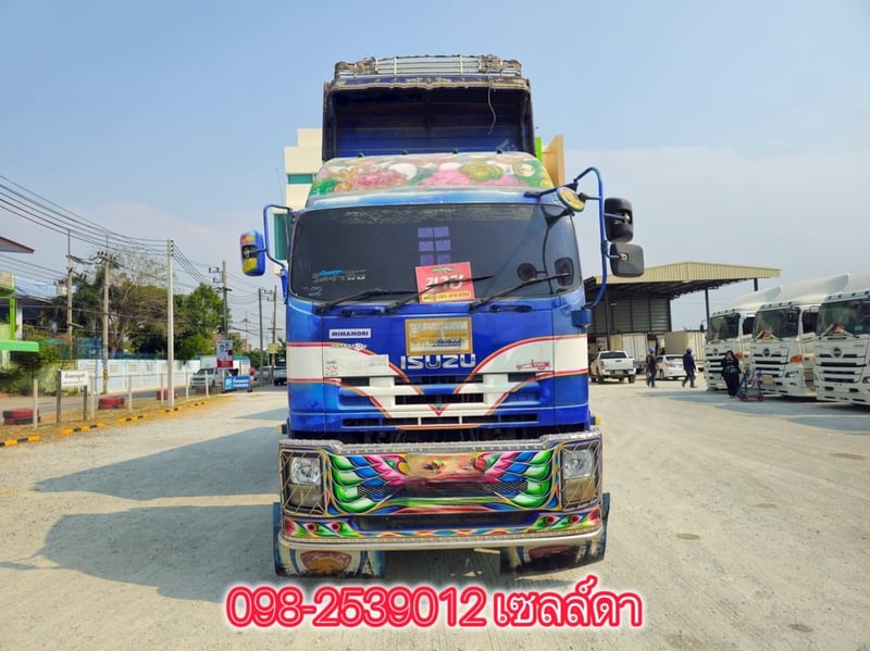 🔥โปรคุ้ม 2 เด้ง🔥 👉คุ้มที่ 1 ลุ้นรับรางวัลใหญ่หน้างาน 👉คุ้มที่ 2 ซื้อคู่หัว+หางลดเพิ่มอีก 50,000 บาท สิบสองล้อดั้มพ์ ISUZU FYH 360 แรง ปี 2555(0856,0857) 🔥โปรคุ้ม 2 เด้ง🔥 👉คุ้มที่ 1 ลุ้นรับรางวัลใหญ่หน้างาน 👉คุ้มที่ 2 ซื้อคู่หัว+หางลดเพิ่มอีก 50,000 บาท สิบสองล้อดั้มพ์ ISUZU FYH 360 แรง ปี 2555(0856,0857)