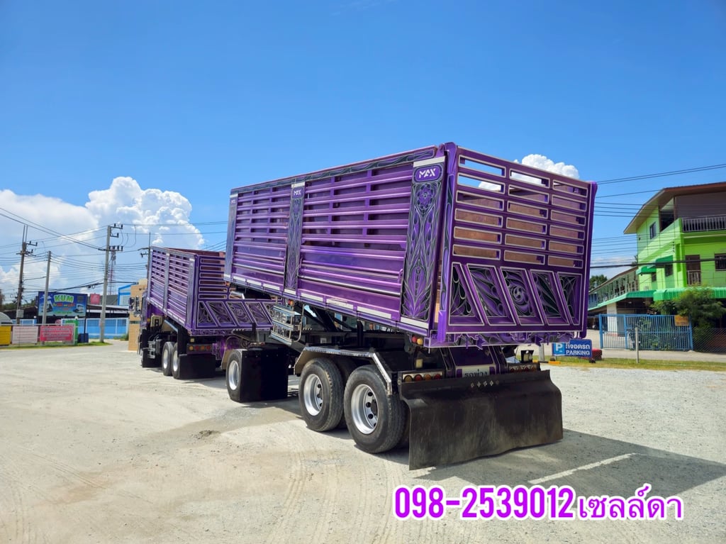 สิบล้อดั้มพ์ ISUZU  FXZ 360 แรง ปี 2566( 9107,9108)