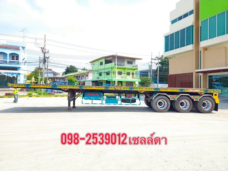 หางพื้นเรียบ สามเพลา อู่ เอส.ที ปี 2561(9740) หางพื้นเรียบ สามเพลา อู่ เอส.ที ปี 2561(9740)