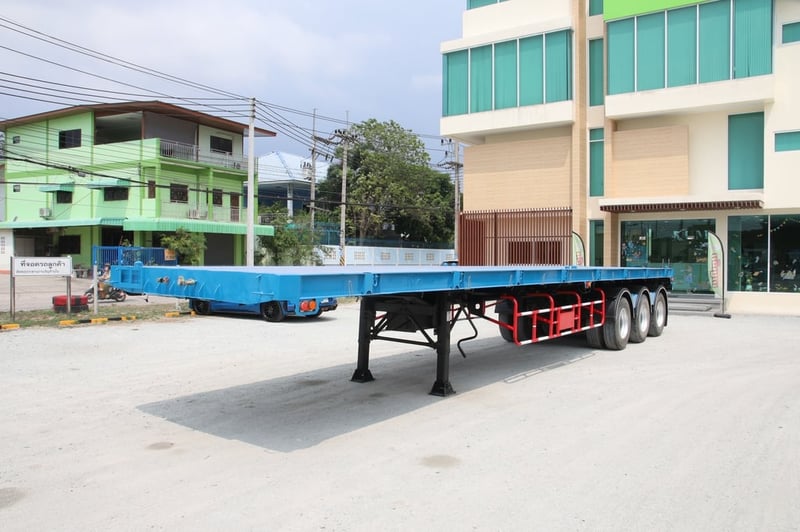 หางพื้นเรียบ สามเพลา อู่ สหะกิจ ปี 2561(5341)