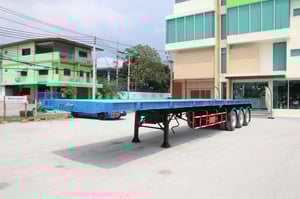 หางพื้นเรียบ สามเพลา อู่ สหะกิจ ปี 2561(5341)