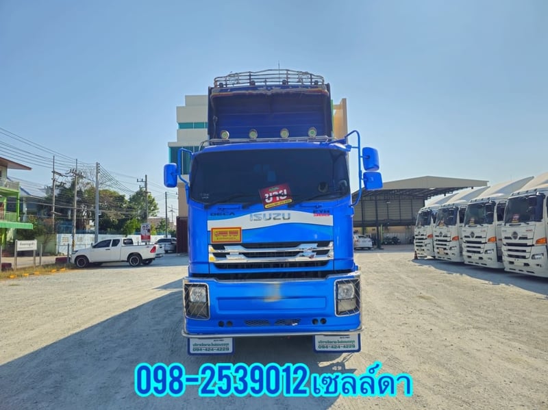 สิบสองล้อดั้มพ์ ISUZU FYH 360 แรง ปี 2556(2505,2506)