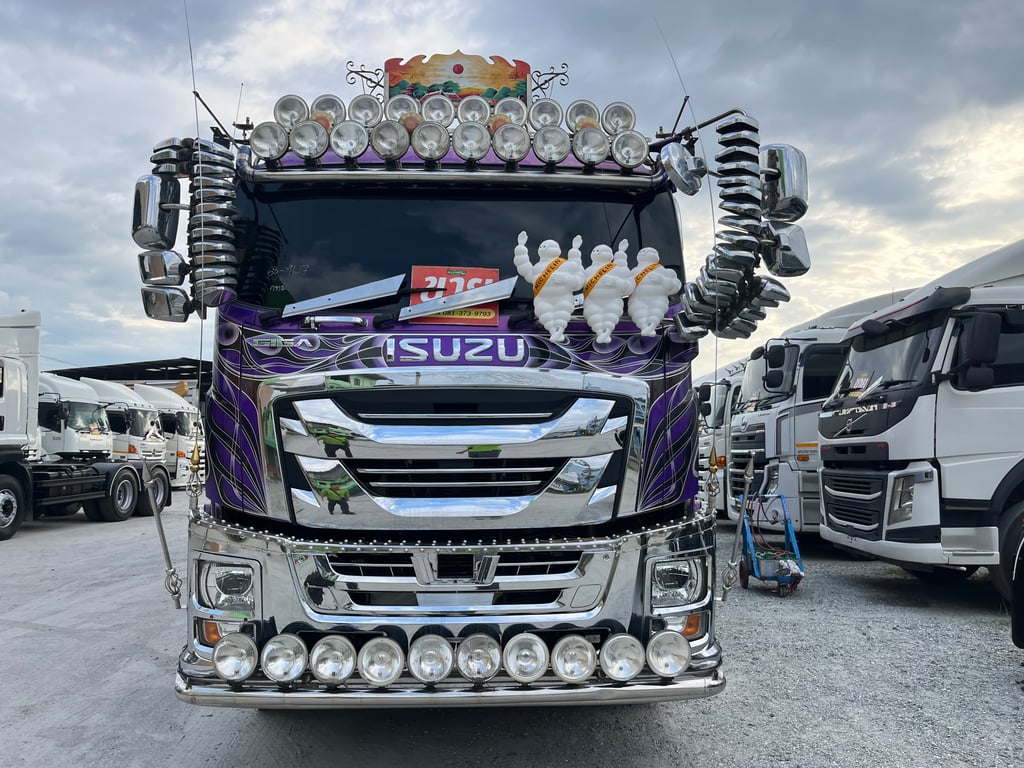 สิบล้อดั้มพ์ ISUZU  FXZ 360 แรง ปี 2566(9107,9108)