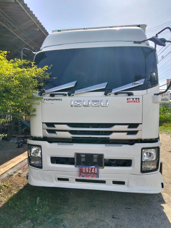🔥หกล้อตู้สิบบาน ISUZU FTR 240 แรง ปี 2561(0510)