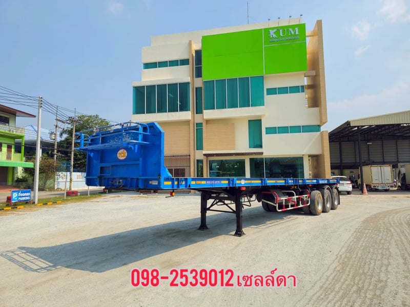 หางพื้นเรียบ สามเพลา อู่ RCK ปี 2565(5249)