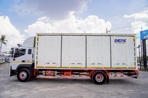 FOTON BJ 240แรงม้า รถบรรทุก 6ล้อ ตู้แห้ง ปี2022 เลขไมล์น้อยกว่า 500,000 กม.