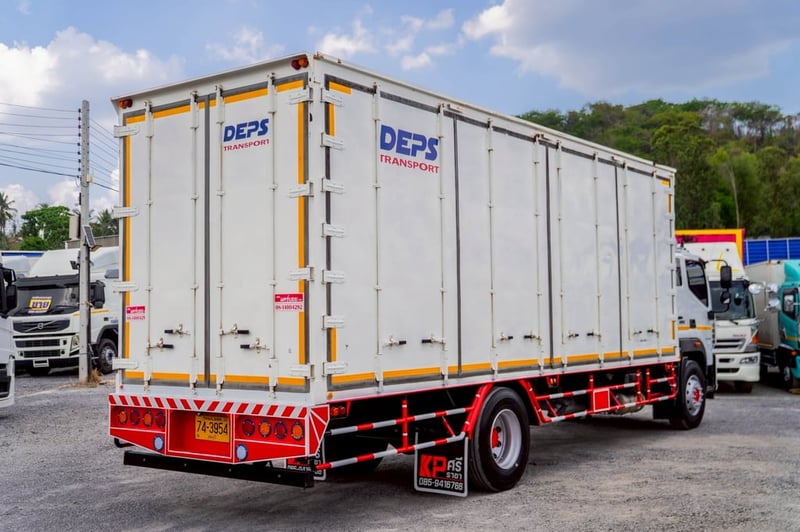 FOTON BJ 240แรงม้า รถบรรทุก 6ล้อ ตู้แห้ง ปี2022 เลขไมล์น้อยกว่า 500,000 กม.