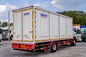 FOTON BJ 240แรงม้า รถบรรทุก 6ล้อ ตู้แห้ง ปี2022 เลขไมล์น้อยกว่า 500,000 กม.