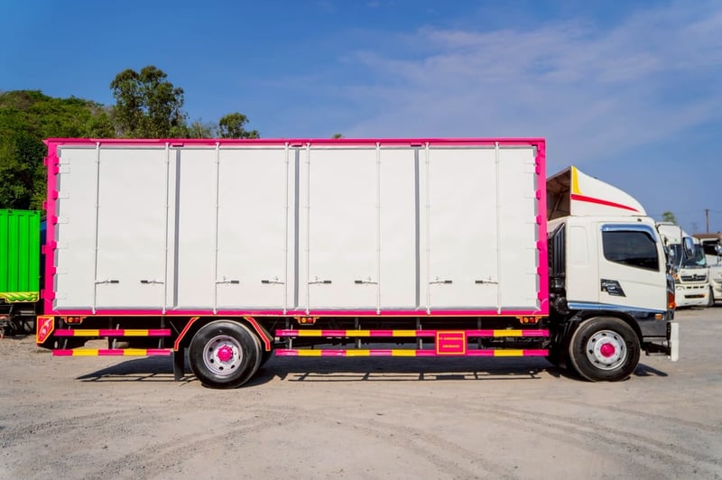 HINO FG 212แรงม้า รถบรรทุก 6ล้อ ตู้แห้ง ปี2015 เลขไมล์น้อยกว่า 800,000 กม. HINO FG 212แรงม้า รถบรรทุก 6ล้อ ตู้แห้ง ปี2015 เลขไมล์น้อยกว่า 800,000 กม.