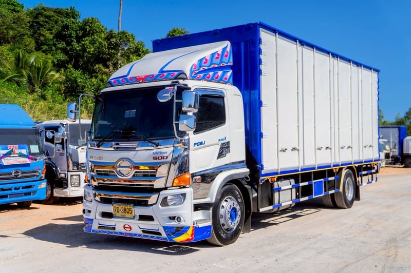 ตู้บรรทุกแห้ง 10 บาน 