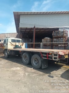 HINO FL 195แรงม้า รถบรรทุก 10ล้อ พื้นเรียบ พร้อมใช้งาน ปี1997