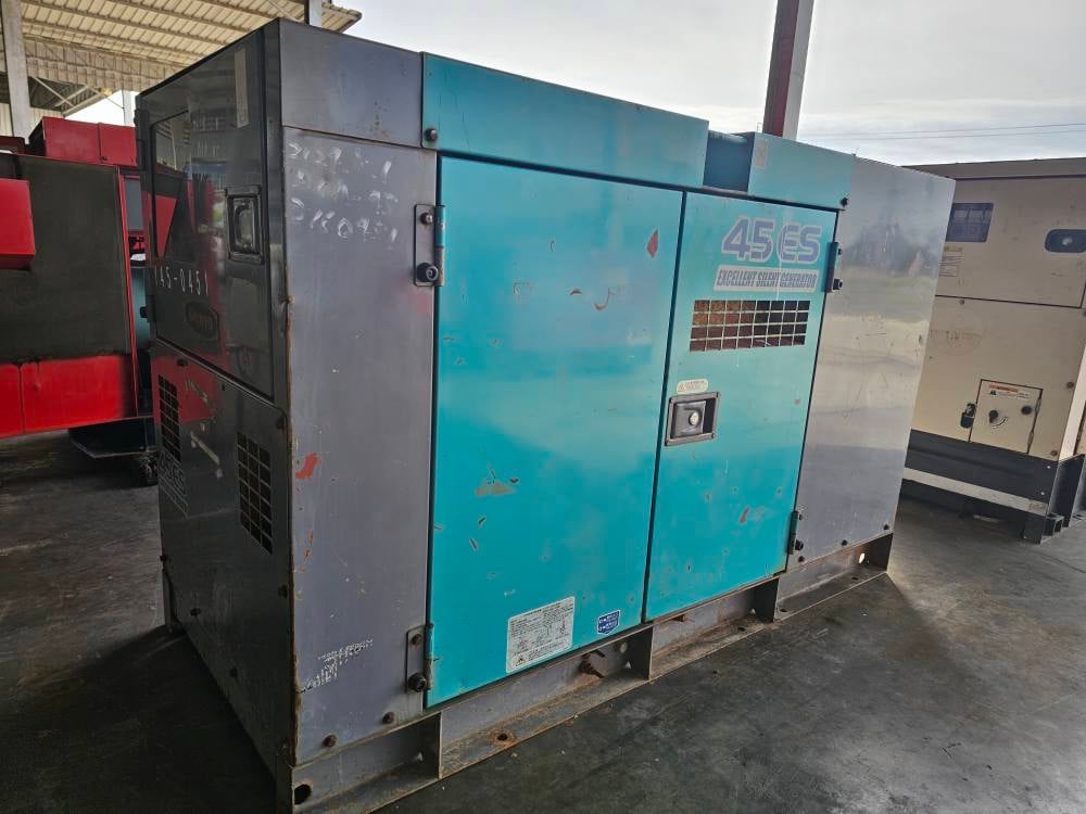 เครื่องปั่นไฟ DENYO รุ่น ESH ขนาด 45 KVA เครื่องยนต์ HINO WO4D - K สภาพเดิมๆ จากญี่่ปุ่น พร้อมใช้งาน เครื่องปั่นไฟ DENYO รุ่น ESH ขนาด 45 KVA เครื่องยนต์ HINO WO4D - K สภาพเดิมๆ จากญี่่ปุ่น พร้อมใช้งาน