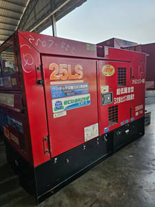 เครื่องปั่นไฟ DENYO รุ่น LSKE 25 KVA ขนาด  เครื่องยนต์ KUOBAT สภาพเดิมๆ สวยๆ จากญี่ปุ่น พร้อมใช้งาน สนใจติดต่อสอบถามรายละเอียดเพิ่มเติมได้ที่เบอร์ 081-9070978
