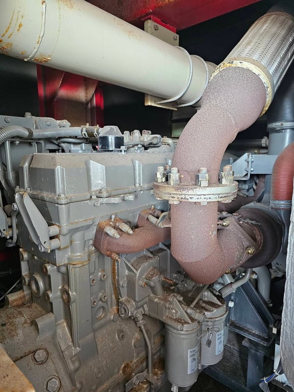 เครื่องปั่นไฟ NIPPON SHARYO ขนาด 400 KVA เครื่องยนต์ ISUZU BH - 6WG1X สภาพเดิมๆ เครื่องสวยๆ จากญี่ปุ่น