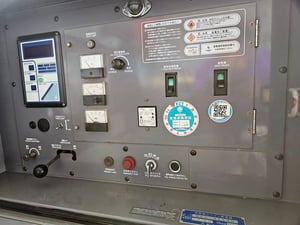 เครื่องปั่นไฟ DENYO รุ่น ESH ขนาด  45 KVA เครื่องยนต์ HINO WO4D - K สภาพเดิมๆ จากญี่่ปุ่น พร้อมใช้งาน