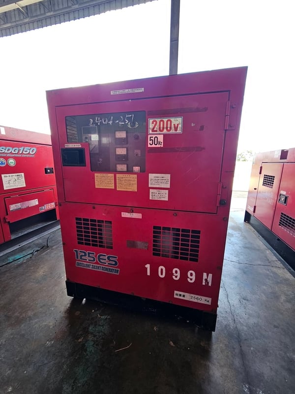 เครื่องปั่นไฟ DENYO รุ่น ESM ขนาด 125 KVA เครื่องยนต์ MITSUBISHI 6D16 -TLE2D สภาพสวยๆ เดิมๆ จากญี่ปุ่น พร้อมใช้งาน สนใจติดต่อสอบถามรายละเอียดเพิ่มเติมได้ที่เบอร์ 081-9070978 เครื่องปั่นไฟ DENYO รุ่น ESM ขนาด 125 KVA เครื่องยนต์ MITSUBISHI 6D16 -TLE2D สภาพสวยๆ เดิมๆ จากญี่ปุ่น พร้อมใช้งาน สนใจติดต่อสอบถามรายละเอียดเพิ่มเติมได้ที่เบอร์ 081-9070978