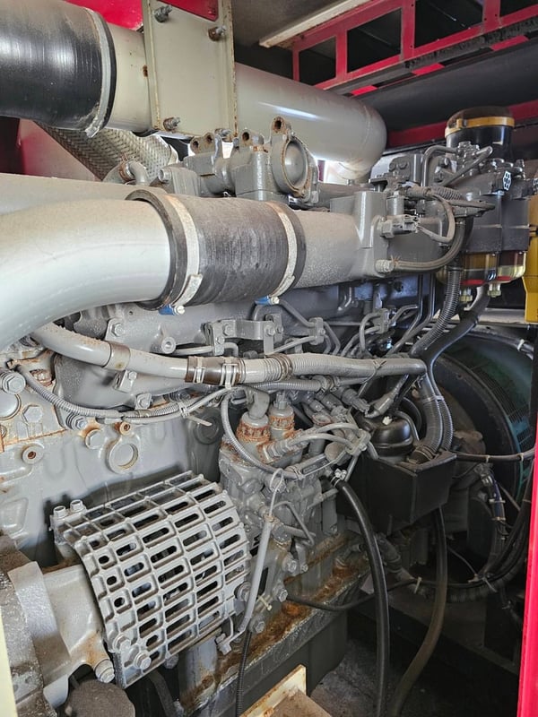 เครื่องปั่นไฟ NIPPON SHARYO ขนาด 400 KVA เครื่องยนต์ ISUZU BH - 6WG1X สภาพเดิมๆ เครื่องสวยๆ จากญี่ปุ่น