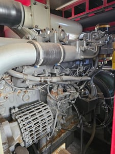 เครื่องปั่นไฟ NIPPON SHARYO ขนาด 400 KVA เครื่องยนต์ ISUZU BH - 6WG1X สภาพเดิมๆ เครื่องสวยๆ จากญี่ปุ่น