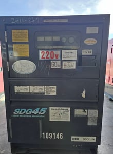 เครื่องปั่นไฟ AIRMAN รุ่น EQ ขนาด 45 KVA เครื่องยนต์ KUBOTA สภาพเดิมๆ เครื่องเงาๆ สวยๆ จากญี่ปุ่น พร้อมใช้งาน