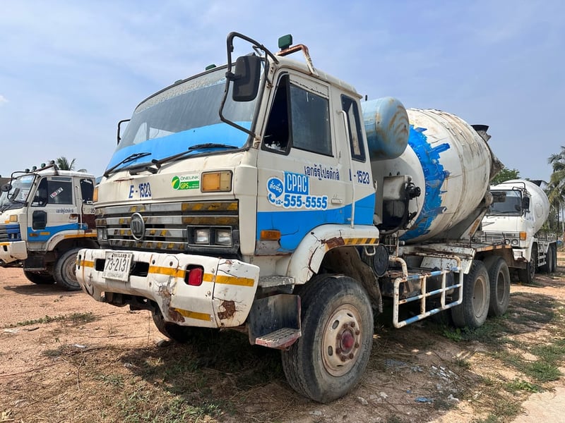 รถโม่ปูน7คิว ตามสภาพใช้งานได้ปกติทั้งลำ