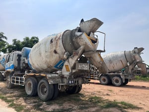 รถโม่ปูน7คิว ตามสภาพใช้งานได้ปกติทั้งลำ