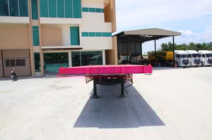 หางพื้นเรียบ สามเพลา อู่เดอะซัน ปี 2565(0376)