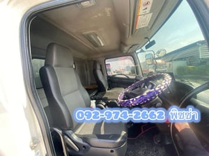 สิบล้อตู้ผ้าใบ HINO FL1A 344 แรงปี 67 ลูกพ่วงตู้ผ้าใบ สามเพลา อู่ สามมิตรปี 67 (5506)(5507)