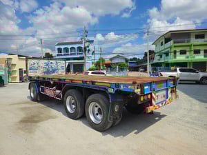 หางพ่วงพื้นเรียบ สามเพลา อู่ ซุ่นชัย ปี 59(2767)